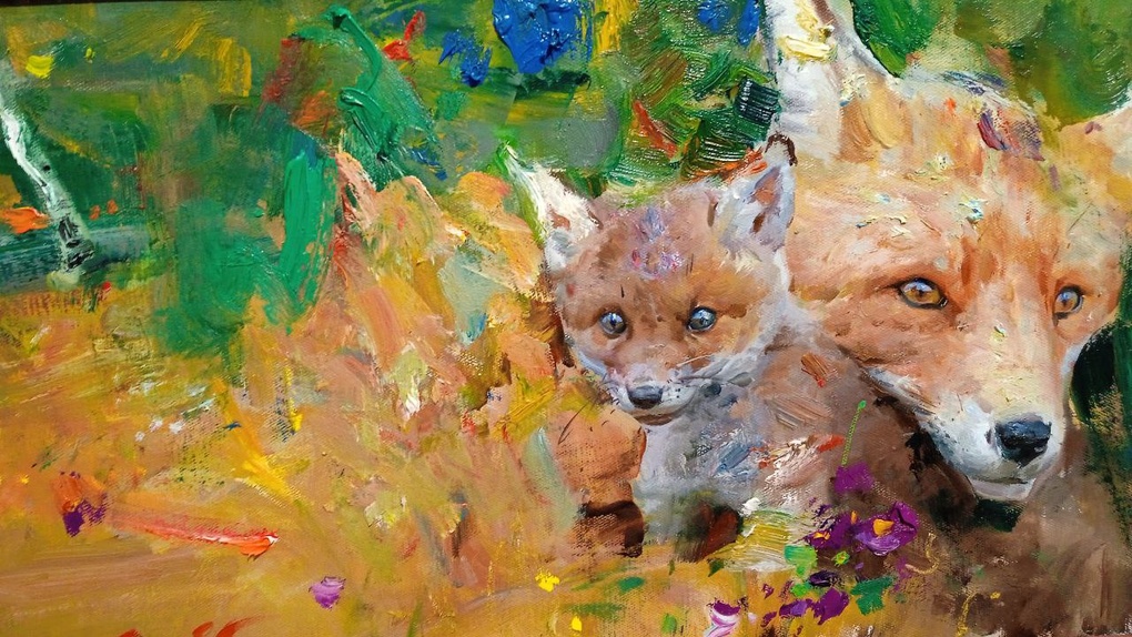 Vixen and Cub
